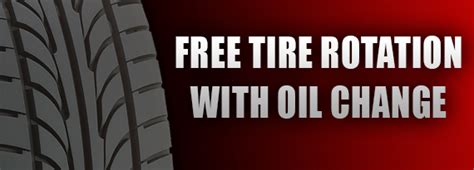 Free tire rotation with oil change. Things To Know About Free tire rotation with oil change. 